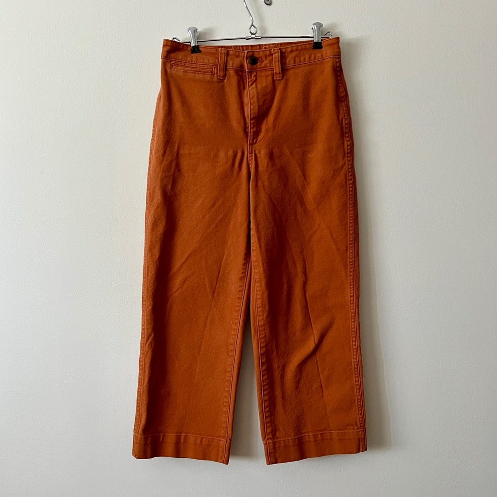 Madewell Emmett Slim Wide Leg Crop